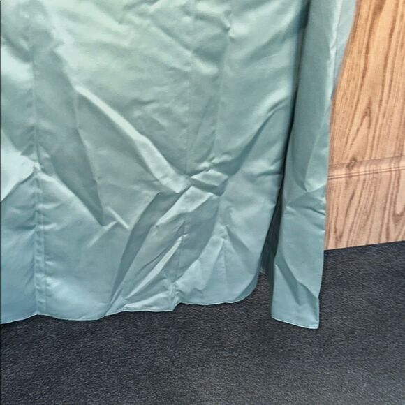 David's Bridal Olive Green Halter Maxi Dress size 4 - Picture 9 of 9